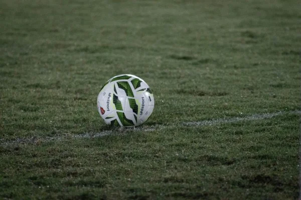 soccer ball on field